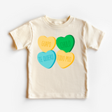 Spanish Conversation Hearts (Version 2) Kids Tee