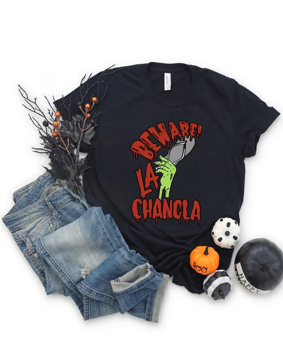 Beware La Chancla Tee (kids and adult sizes)