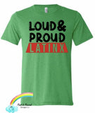 Loud & Proud Latinx Kids Tees (All sizes)